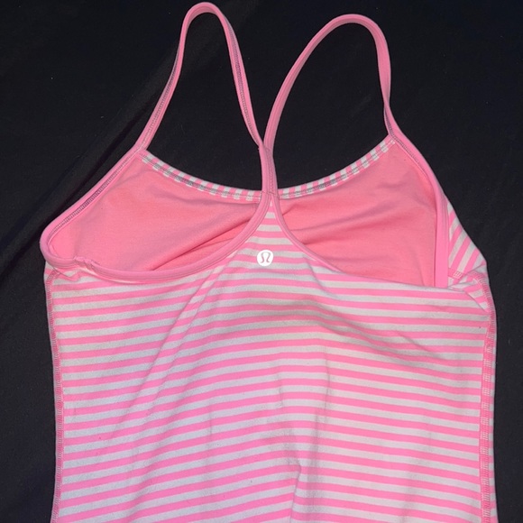 Pink Lululemon Tank - Picture 2 of 2